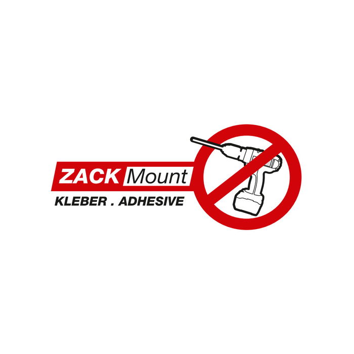 Zack Mount Adhesivo para Pared (Varios Materiales)